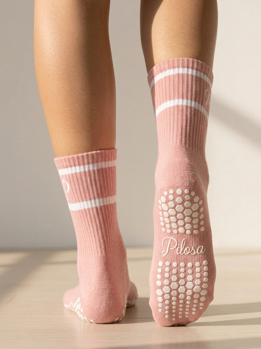 Pilosa Hoge Grip Sokken - Roze